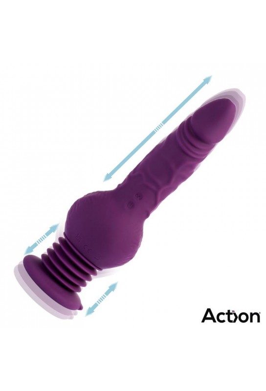 Gode Vibrant Va-et-Vient Booster 12 x 4.2cm 