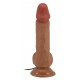 Gode Vibrant Catoblepas 14 x 4cm Marron 