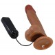 Gode Vibrant Catoblepas 14 x 4cm Marron 