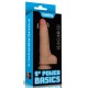 Gode Vibrant avec Bourses Power Basics 17 x 5.5cm 