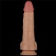 Gode Vibrant avec Bourses Power Basics 17 x 5.5cm 