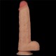 Gode Vibrant avec Bourses Power Basics 18 x 5cm 