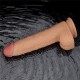 Gode Vibrant avec Bourses Power Basics 18 x 5cm 
