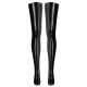 Bas en latex Noirs 