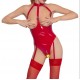 Body ouvert VINYL BODY OPEN Rouge 