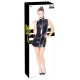 Robe Vinyl Dress Zip Noire 
