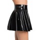 Jupe Vinyl Skirt Noire 