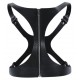 Corset SM Vinyle Noir 