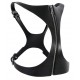 Corset SM Vinyle Noir 