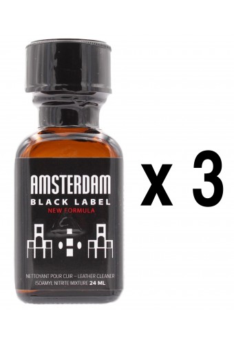 Amsterdam Black Label 24mL x3 