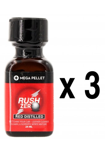 RUSH ZERO Red Distilled 24ml x3 