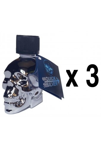  QUICK SILVER SKULL 25ml x3 
