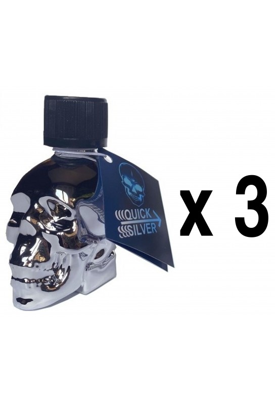  QUICK SILVER SKULL 25ml x3 