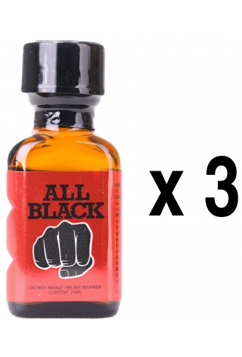 ALL BLACK 24ml x3 