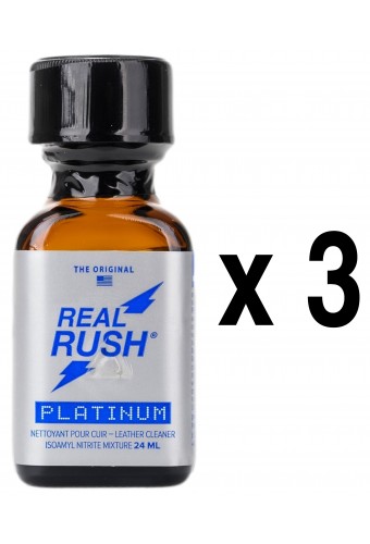  REAL RUSH PLATINUM 24ml x3 
