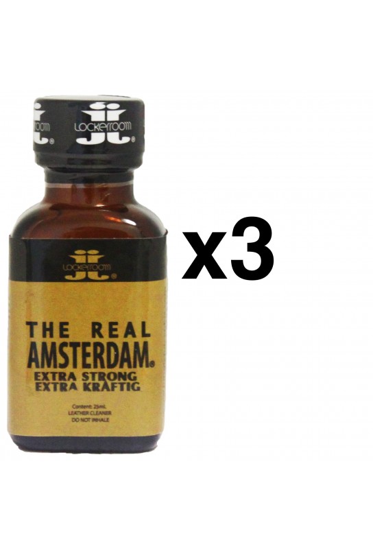 REAL AMSTERDAM Retro 25ml x3 