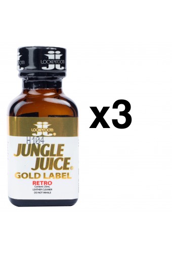JUNGLE JUICE GOLD RETRO 25ml x3 