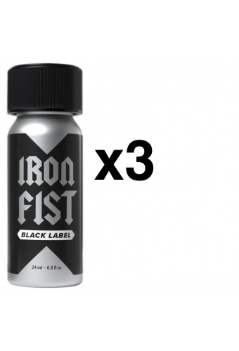 IRON FIST BLACK LABEL 24ml x3 