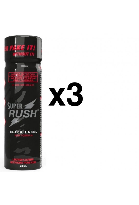 SUPER RUSH BLACK LABEL Tall 24ml x3 