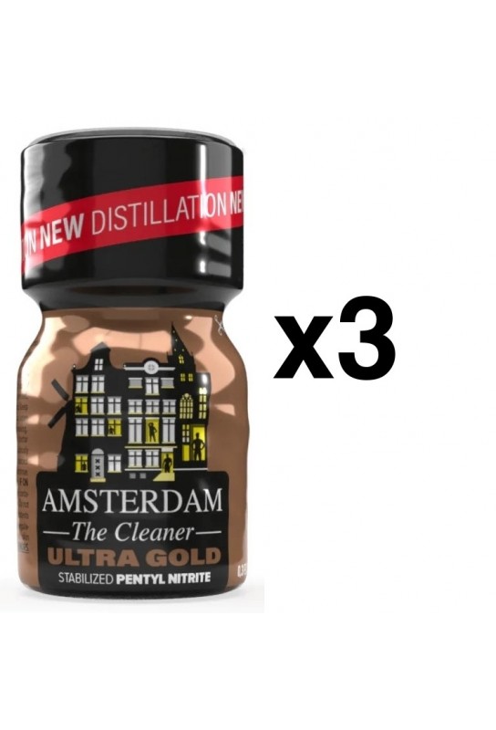 AMSTERDAM ULTRA GOLD 10ml x3 
