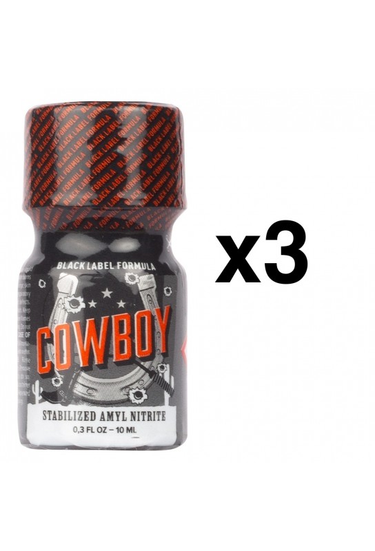 COWBOY BLACK LABEL10ml x3 