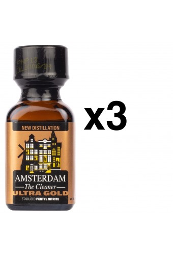 AMSTERDAM ULTRA GOLD 24ml x3 