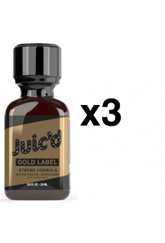 JUIC'D GOLD LABEL 24ml x3 