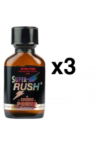 SUPER RUSH Black Label COSMIC POWER 24ml x3 