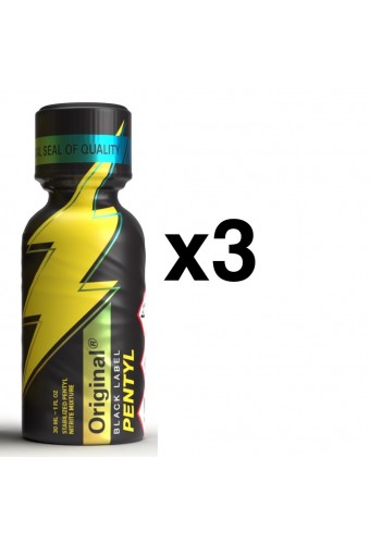 ORIGINAL Black Label 30ml x3 