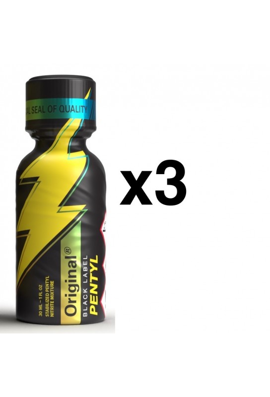 ORIGINAL Black Label 30ml x3 