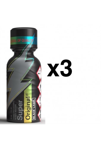 SUPER ORIGINAL Black Label 30ml x3 
