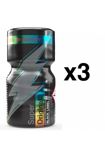 SUPER ORIGINAL Black Label 10ml x3 