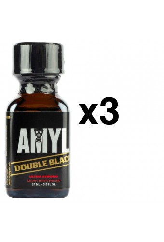 AMYL DOUBLE BLACK 24ml x3 