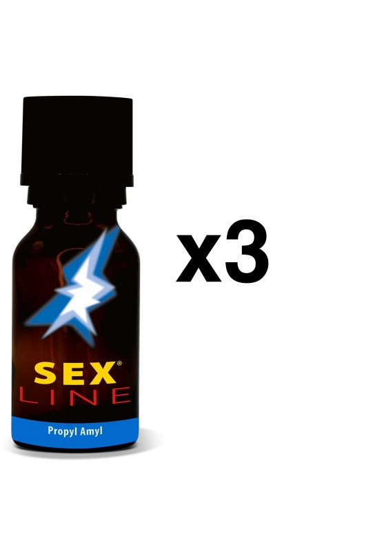 SEX LINE Propyle-Amyle 15ml x3 