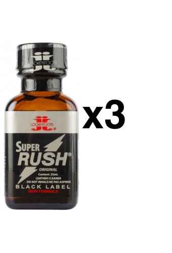 Super Rush Black Label Retro 25ml x3 