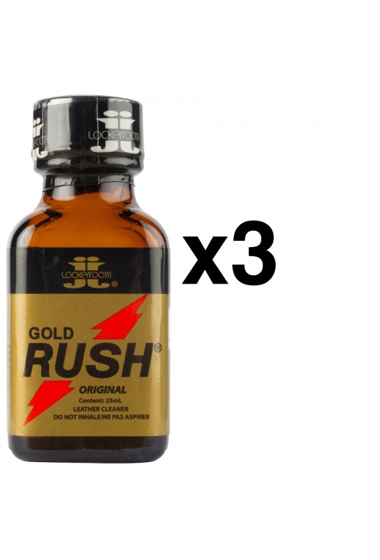 Gold Rush Retro 25ml x3 