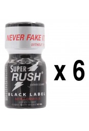 Super Rush Black Label 10ml x6