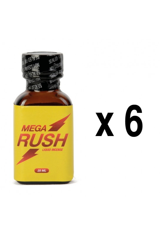 Mega Rush 25ml x6 