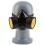 Masque Respirateur Double Duo Breath Noir