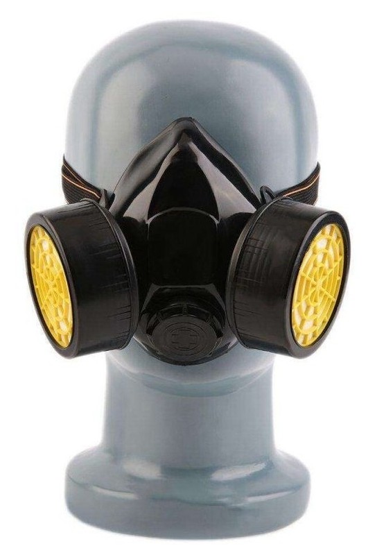 Masque Respirateur Double Duo Breath Noir 