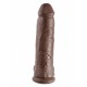 Gros gode King Cock 26 x 7.8 cm Brown 