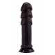 Anal Ripples Gode XXL 26 x 6.5 cm Noir 