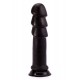 Anal Ripples Gode XXL 26 x 6.5 cm Noir 