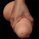 Gode réaliste Curved 20 x 6.5 cm 