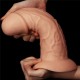 Gode réaliste Curved 20 x 6.5 cm 