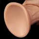 Gode réaliste Curved 20 x 6.5 cm 