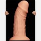 Gode réaliste Curved 20 x 6.5 cm 