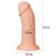 Gode réaliste Curved 20 x 6.5 cm 