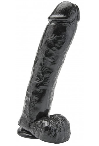 Gode Mega Tommy 22 x 6cm Noir 
