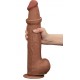 Gode Sliding Skin 26 x 6cm Marron 